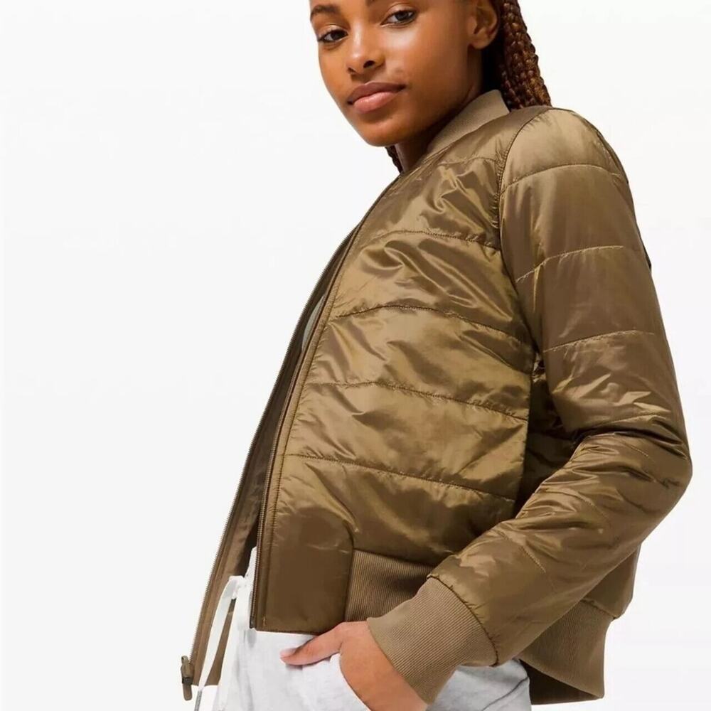 Lululemon Non-Stop Bomber Jacket in Frontier Size 6